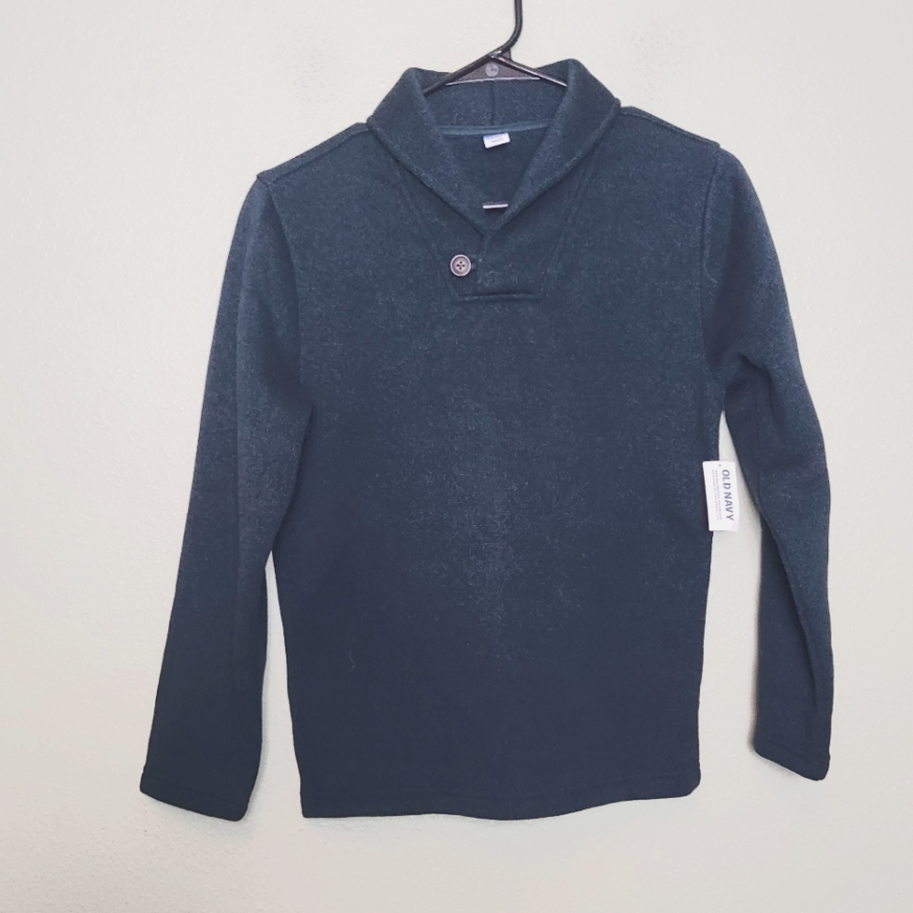 NWT - Old Navy Boys Ascot Pullover Size 10/12